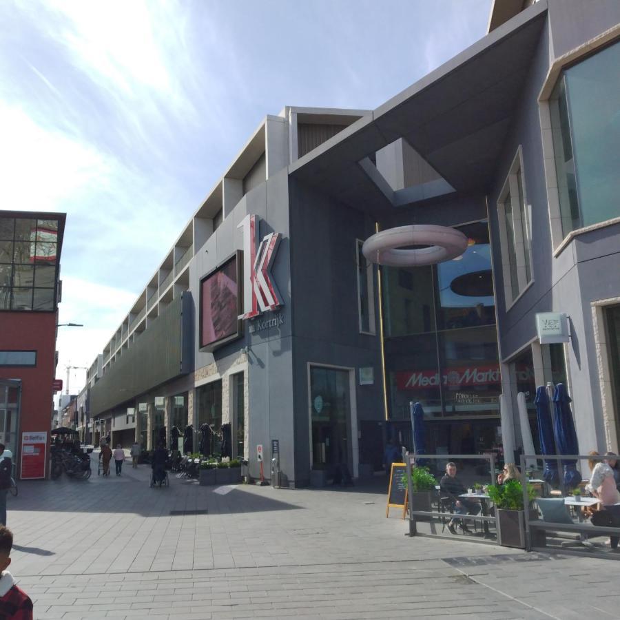 Studio Near Shopping K In K New Bright And Central Kortrijk Exterior foto